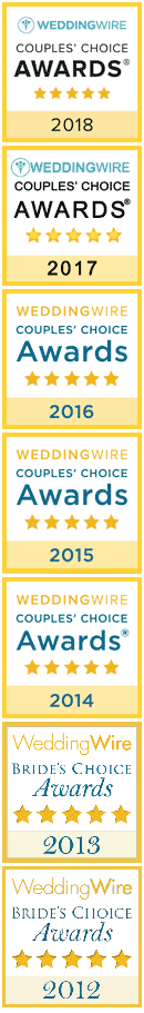 Wedding Wire Couples Choice Award Winner